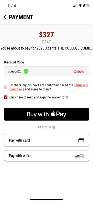 Register and Pay